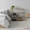 Basicwise Set of 2 Foldable Bamboo Shoe Rack and Storage Shelf Multi-Purpose Wooden Organizer for Entryway Closet or Living Room Space-Saving Stand for Shoes Plants Towels and Home Décor